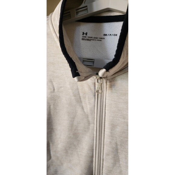 UNDER ARMOUR 1/4 Zip Men Small Loose Warm Pullover Lightweight Athletic D25 Soft - Picture 3 of 5